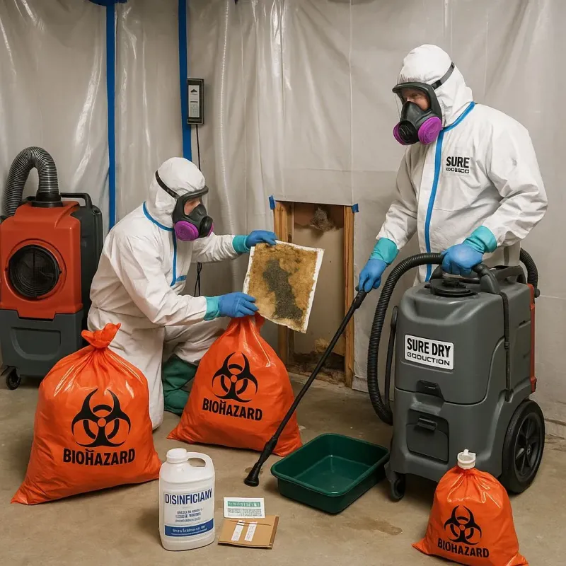 Contaminated Water Handling Protocols process in Exeter, CA