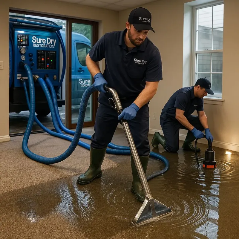 Water Extraction and Removal process in Exeter, CA